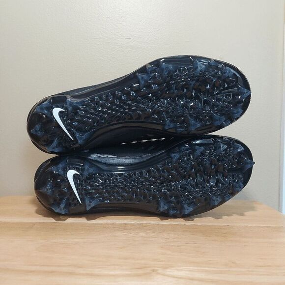 Nike Force Savage Pro 2 Football Cleats Black White AH4000-002 Men's Size 11.5 - Picture 5 of 7